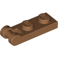 Lego destička 1x2 s tyčinkou (madlem), tělová tmavší (6167699)